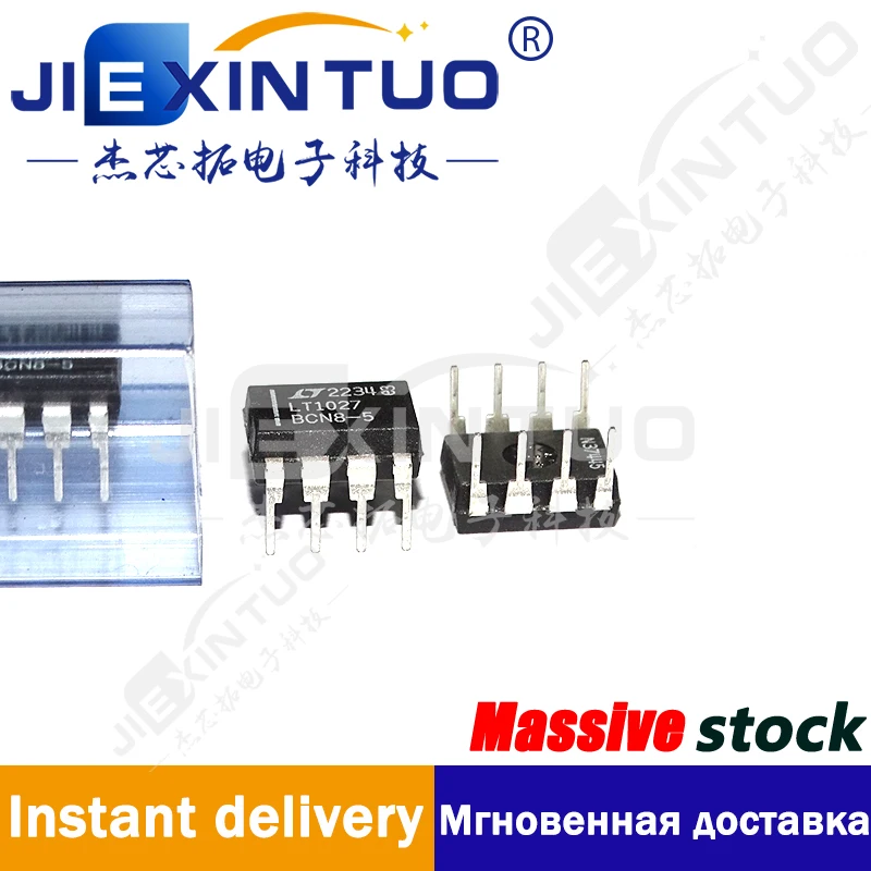 LT1027BCN8-5#PBF IC VREF SERIES 0.05% 8DIP Series Voltage Reference IC Fixed 5V V ±0.05% 15 mA 8-PDIP