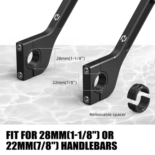 Imagen 2 del producto Soporte GPS, Kit de brazo de montaje para libros de carretera de navegación para Ktm Enduro Husqvarna Suzuki Husaberg Yamaha Honda Kawasaki Sherco GAS-GAS