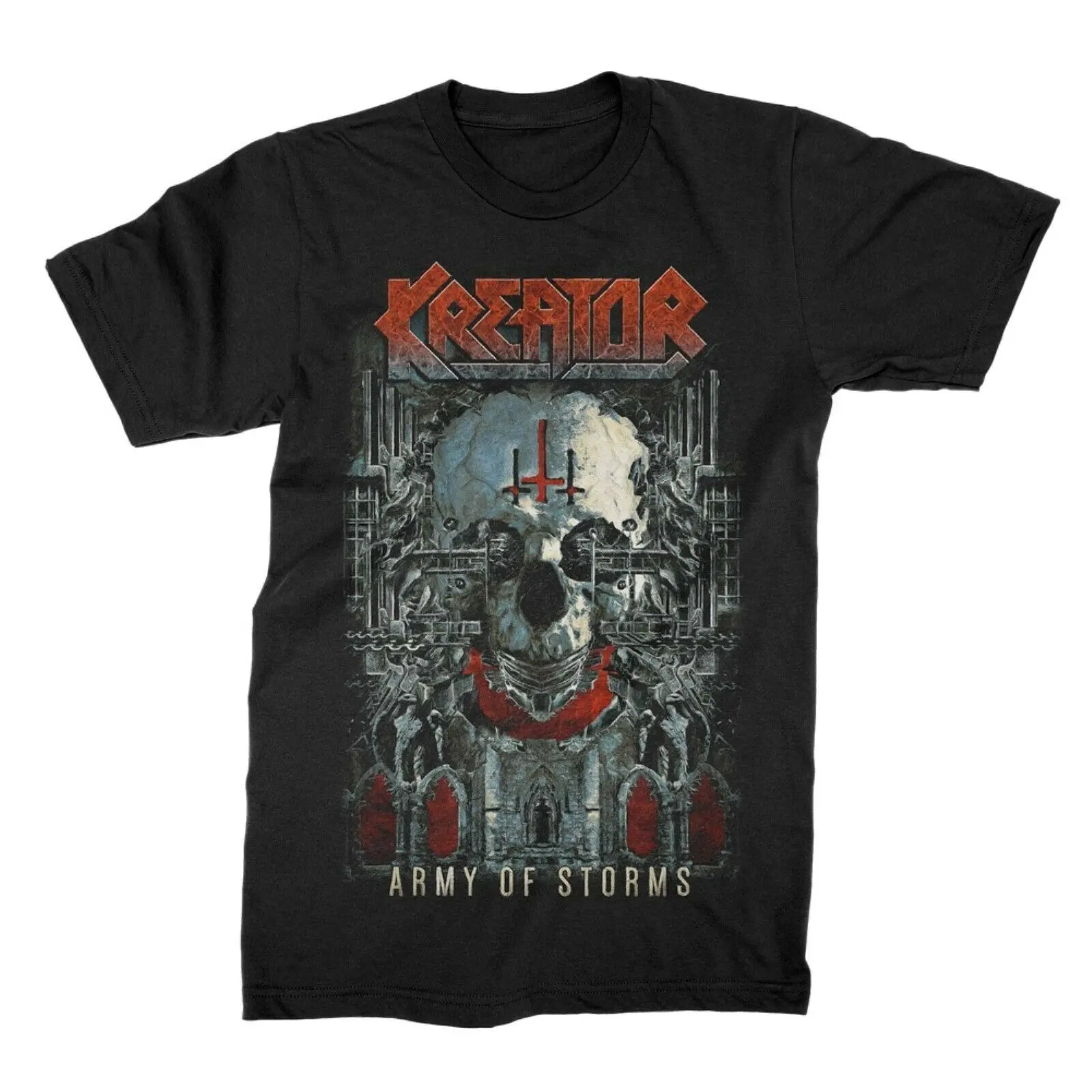 Kreator Cd Lgo Army Of Storms Official Shirt Med New Gods Violence