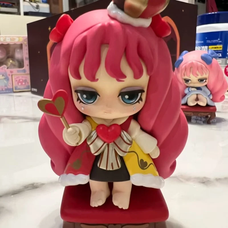 ليليث منتصف الليل حفلة الشاي سلسلة صندوق أعمى لطيف أنيمي عمل الشكل عيد ميلاد سطح المكتب زخرفة الهدايا Kawaii جمع نموذج اللعب #3