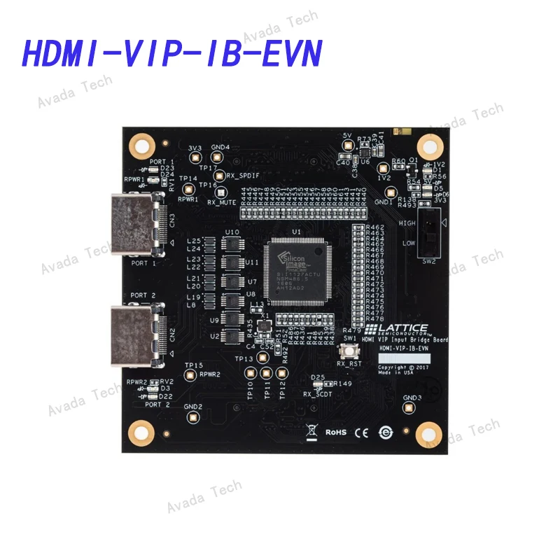 Avada Tech HDMI-VIP-IB-EVN Interface development tool HDMI VIP Input Bridge Board