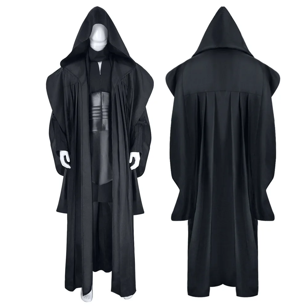 

For Darth Maul Cosplay Costume Robe with Cloak Full Set Halloween Masquerade Carnival Party Outfits for Adult Men