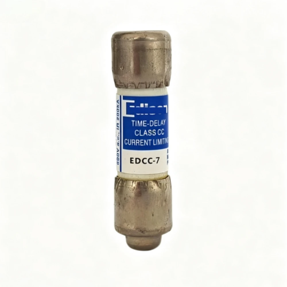 10PCS OEM EDCC‑7 Time‑Delay Fuse 7A 600VAC Class CC Current‑Limiting Fuse