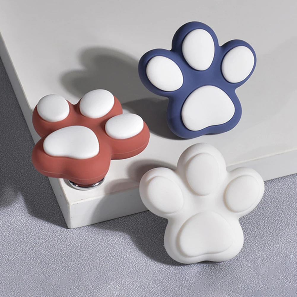 

Kids Safety Silicone Wardrobe Handles Food-Grade Silicone Child-Safe For Kids' Bedroom