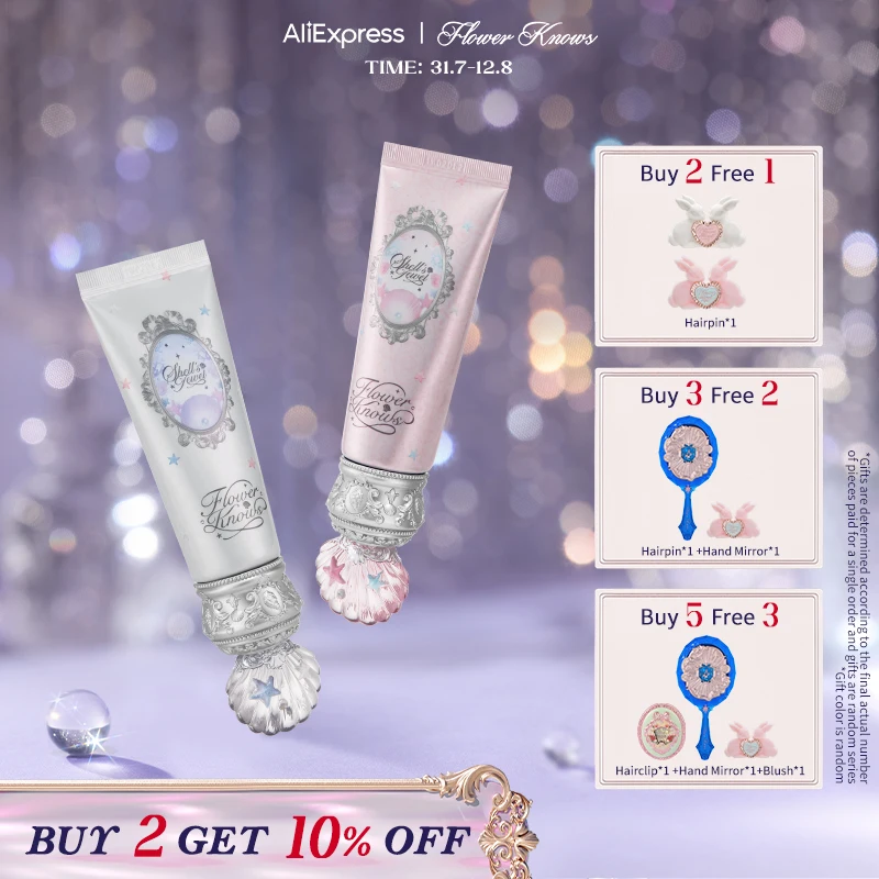 Flower Knows Shell's Jewel Collection Color Correcting Primer