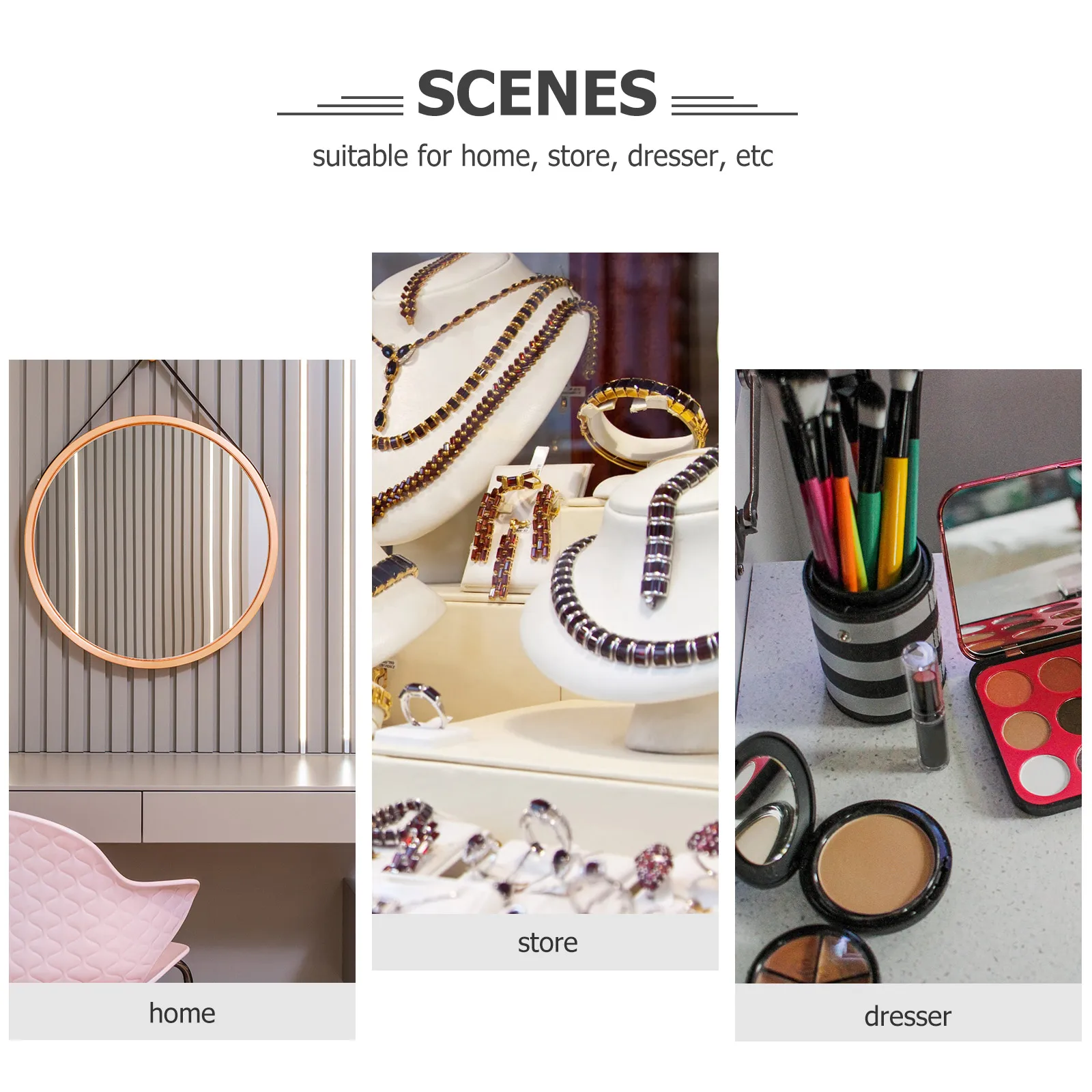 Sunglasses Display Stand 5-Layers Clear Eyewear Rack Organizer Desktop Sunglass Holder Plastic Multi-Tier Glasses Display Stand