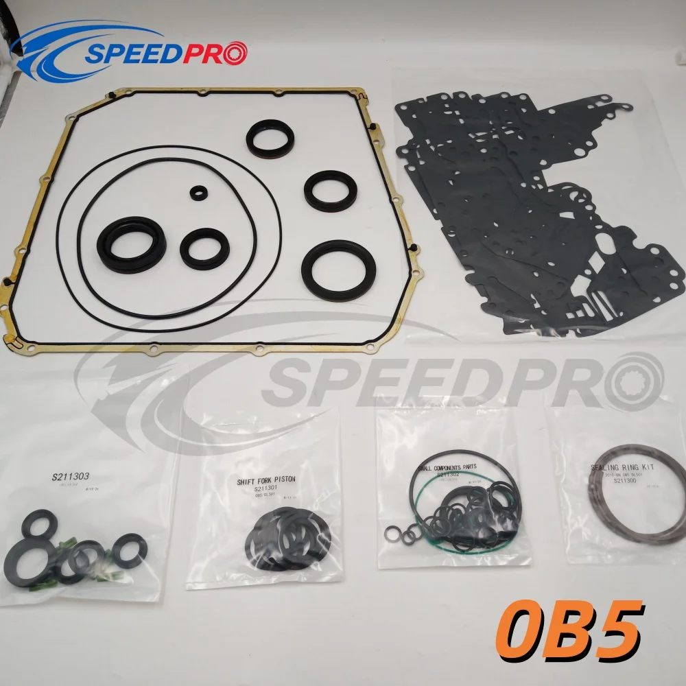 0B5 DQ501 DL501 Automatic Transmission Gearbox Overhaul Rebuild Repair Kit Seals Gasket Fit O-rings OHK for VW Audi A4 A5 A6 A7
