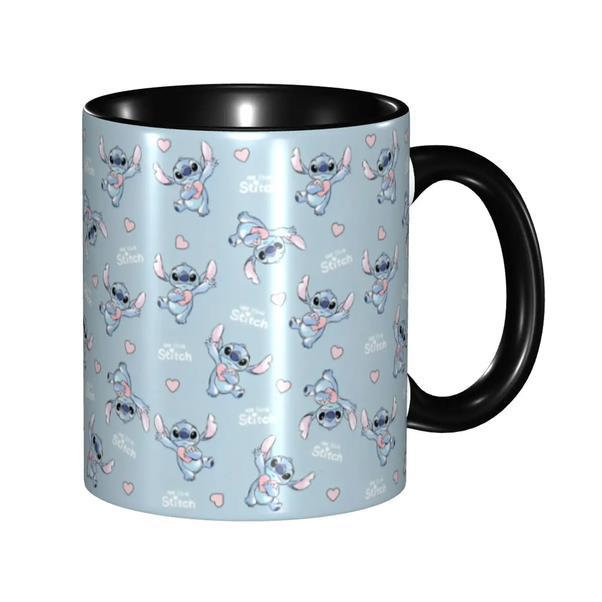 Disney Stitch Merch Coffee Mug Cute Cup Gift