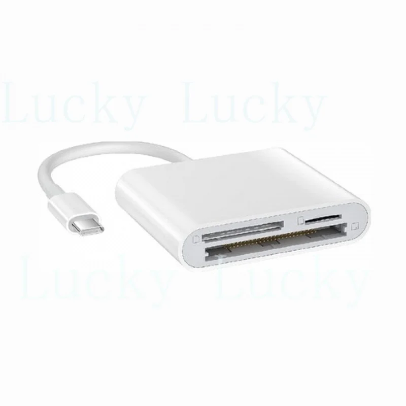 f  for  USB C to SD CF, Type C Memory Card Adapter with Compact Flash/CF/SD/MicroSD