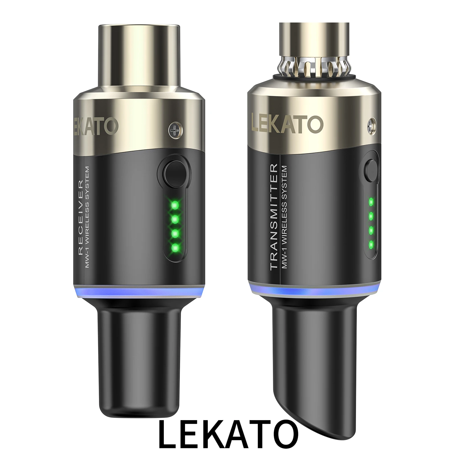 Xlr Microphone Condenser - Lekato Mw-1Wireless Microphone System5.8Ghz48V Phantom Power