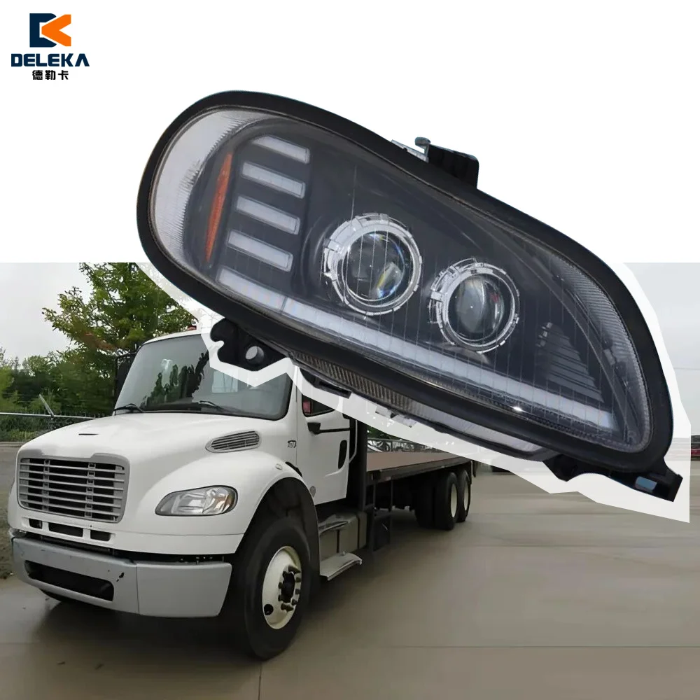 

Полностью светодиодные фары для Freightliner M2 2004-2013 годов выпуска
