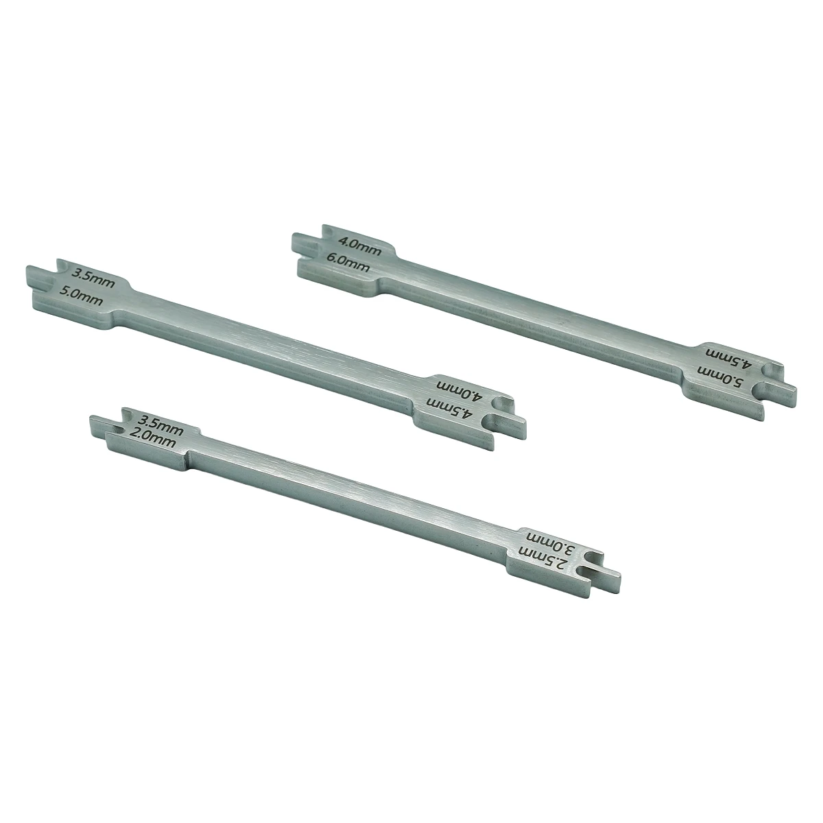 1PC Dental Bracket Gauge Stainless Steel Orthodontic Positioning Tool For Small Medium Large Brackets Ortho Ruler