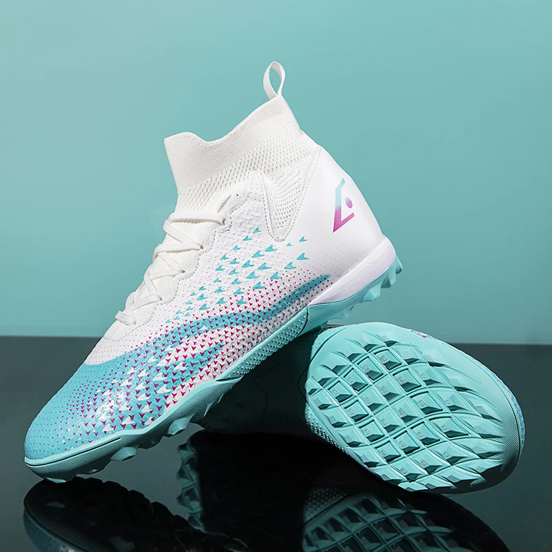 

Профессиональные футбольные бутсы, мужские противоскользящие дышащие футбольные бутсы, мужские тренировочные бутсы с длинными шпильками, удобная спортивная обувь для мужчин