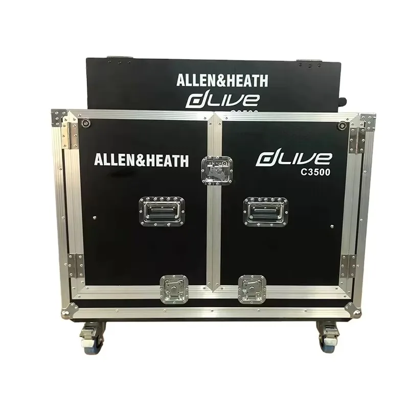 Professional  Aluminum Flight Case for Allen Heath DLive C3500 Hydraulic Durable OEM Supported