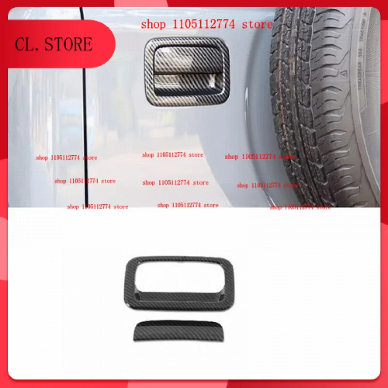 

Carbon Fiber Rear Door Tailgate Handle Bowl Cover For Suzuki Jimny 2/4Door 2019+