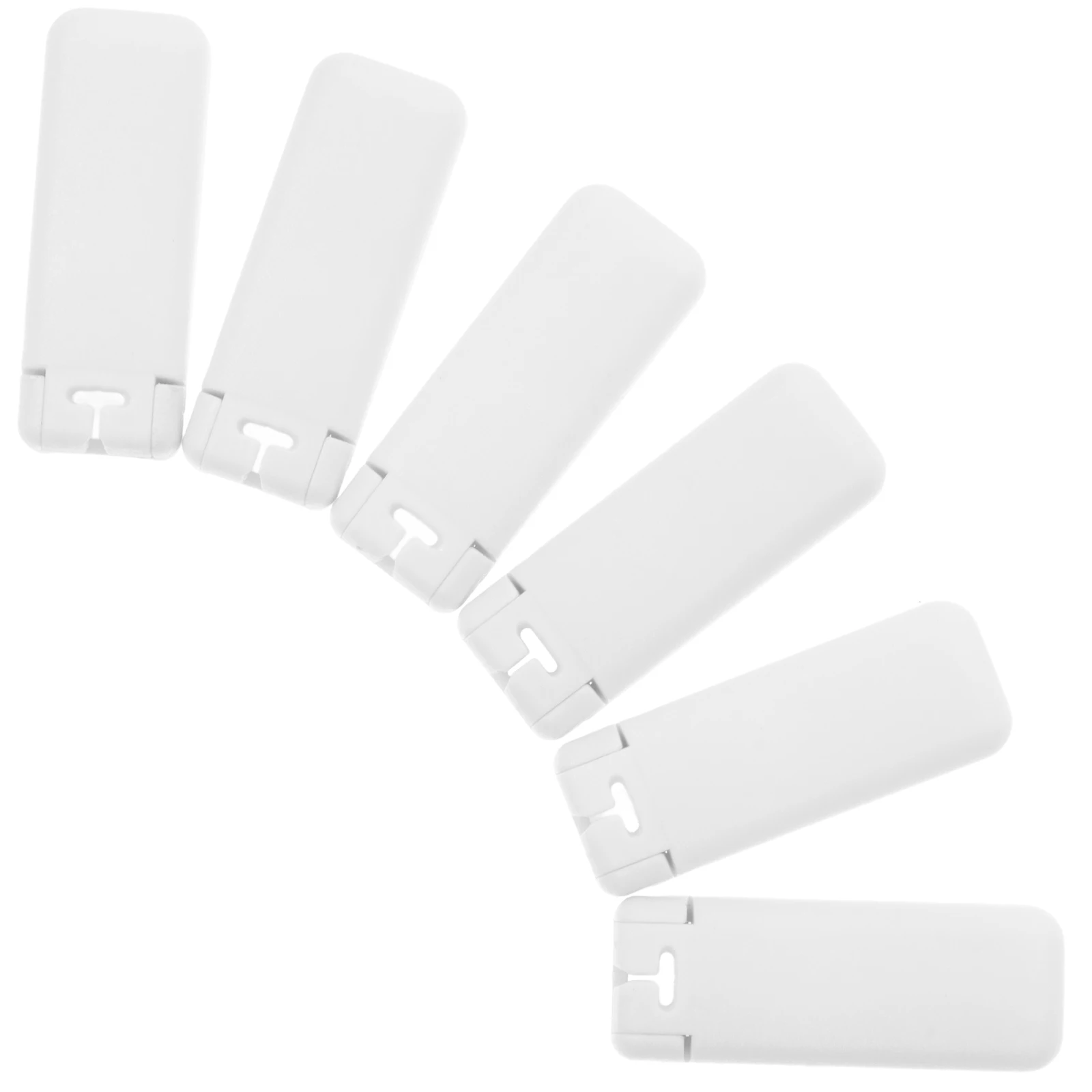 

1 set 1 Set Pleated Blind Base Vertical Replacement Clamp Heavy Duty Easy Install Home Office Decorative Window Curtain