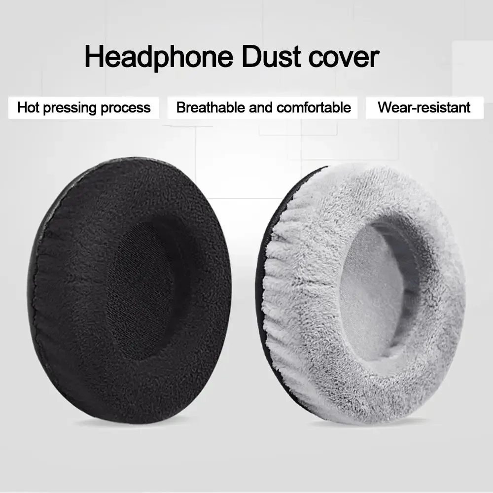 Novo veludo fone de ouvido almofada fone de ouvido earmuff capa de almofada substituição almofadas de ouvido flanela caso fone de ouvido