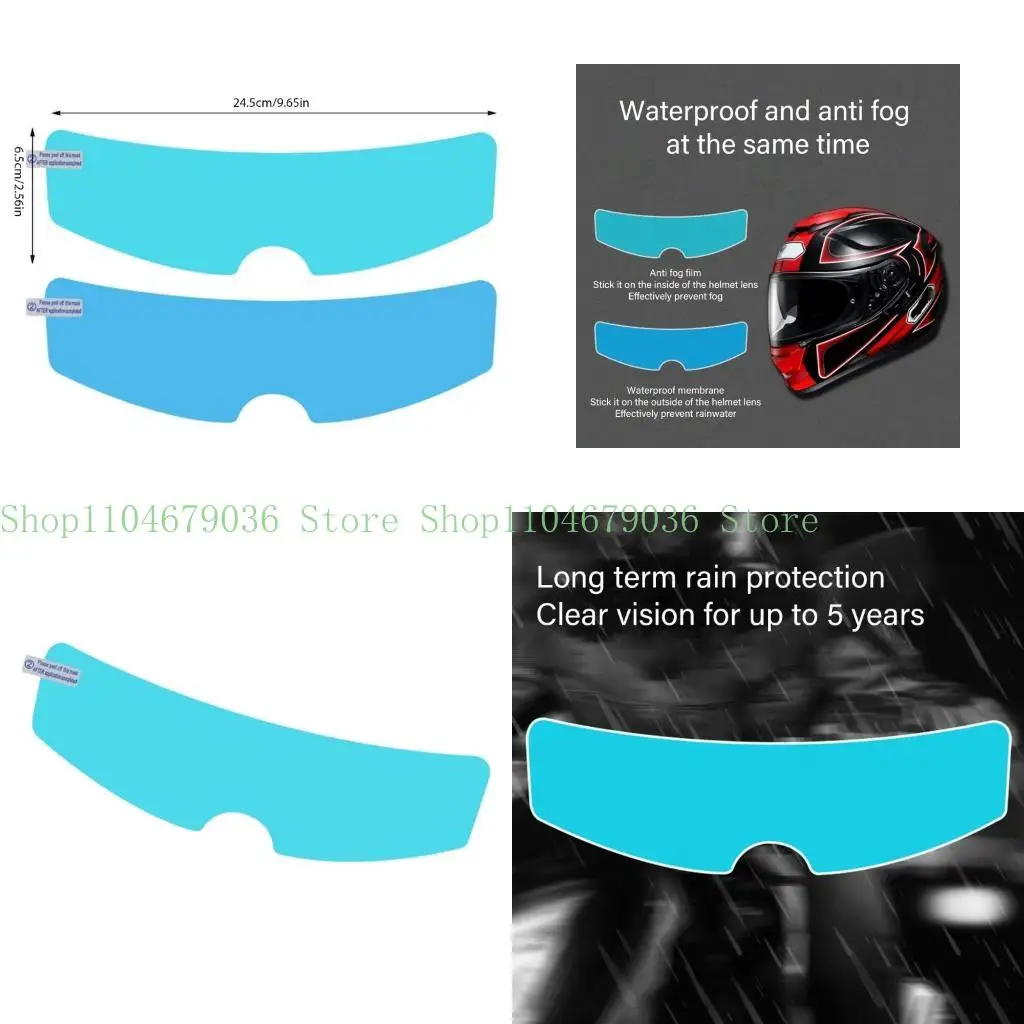 

652F мотоциклетные шлемы, линзы, наклейки, патчи, непромокаемые, противотуманные, улучшают видимость, снаряжение для верховой на