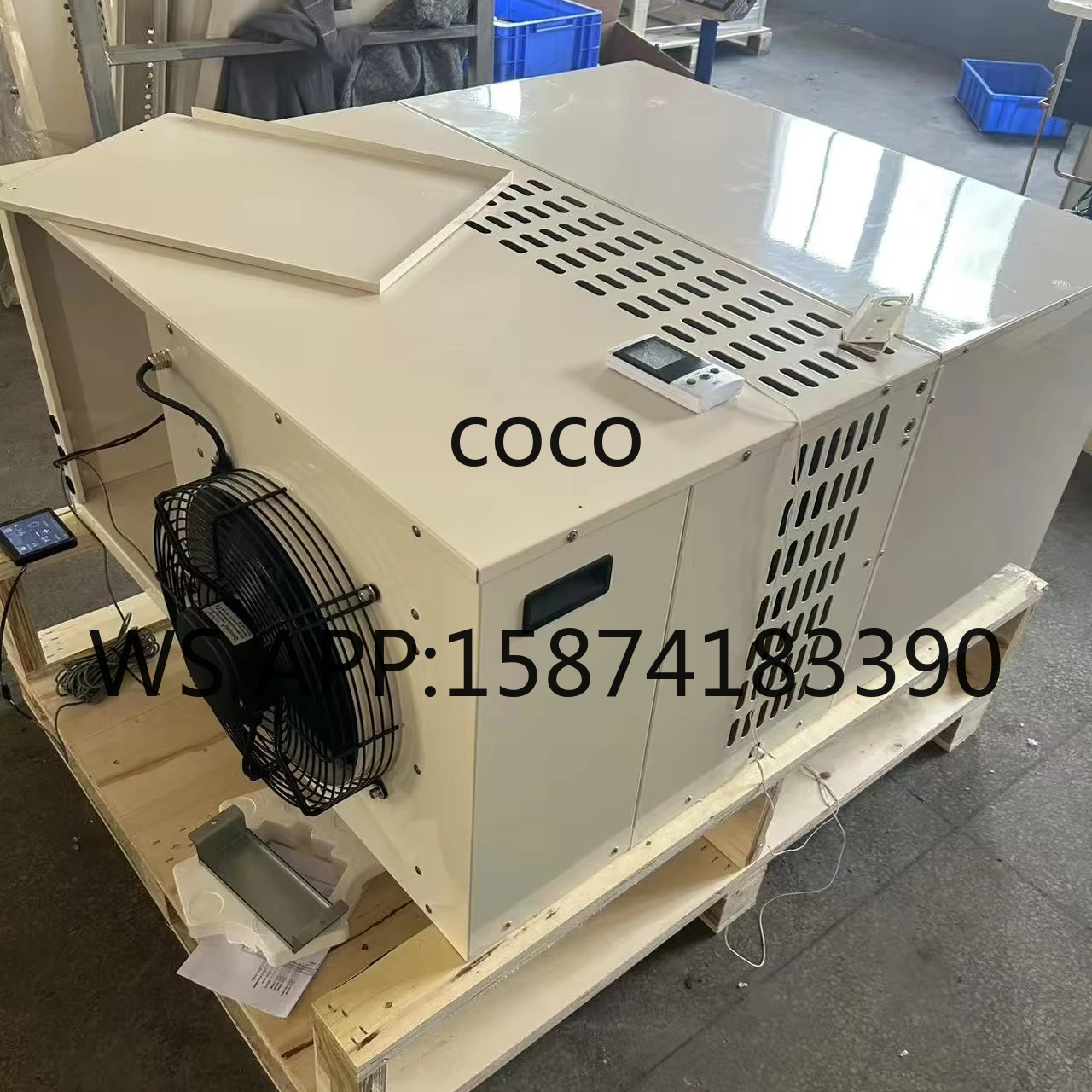 Top Mounted Embedded Monoblock Integrated Unit 0.7HP 1HP 2HP 3HP R290A 220V/50Hz/60Hz Cold Room Refrigeration