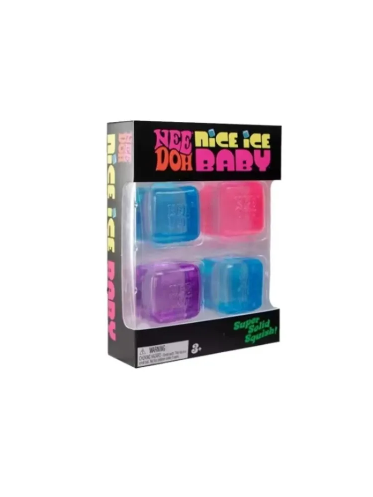 Auf Lager Squishy Schylling Needoh Nice Cube Sensorisches Spielzeug Fidget Squishies Needooh Needoh Anti-Stress-Blöcke Druckentlastungsspielzeug