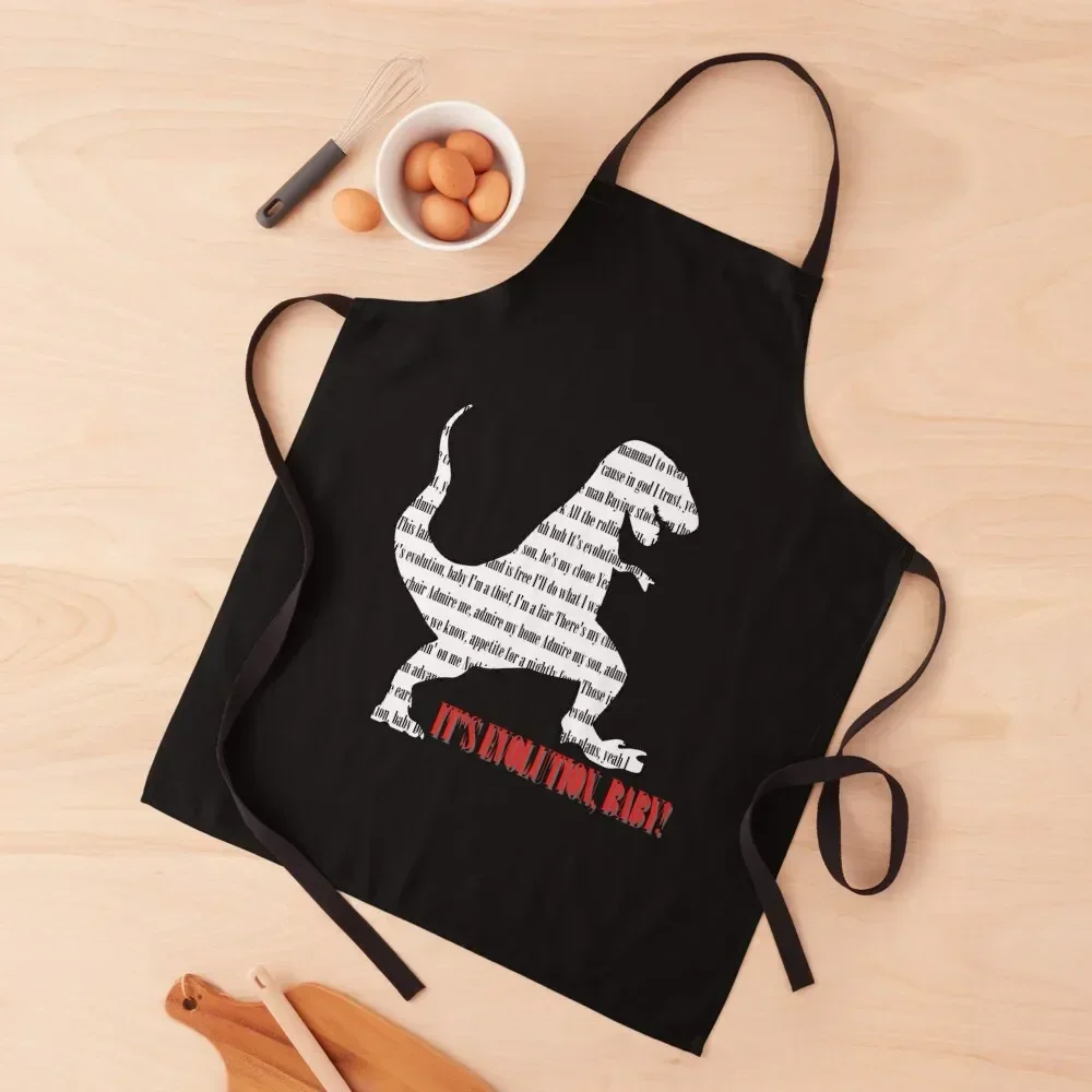 

Do the evoluton lyrics with dinosaur, pearljam Apron Utensils For Kitchen Home Cleaning Nursing Apron