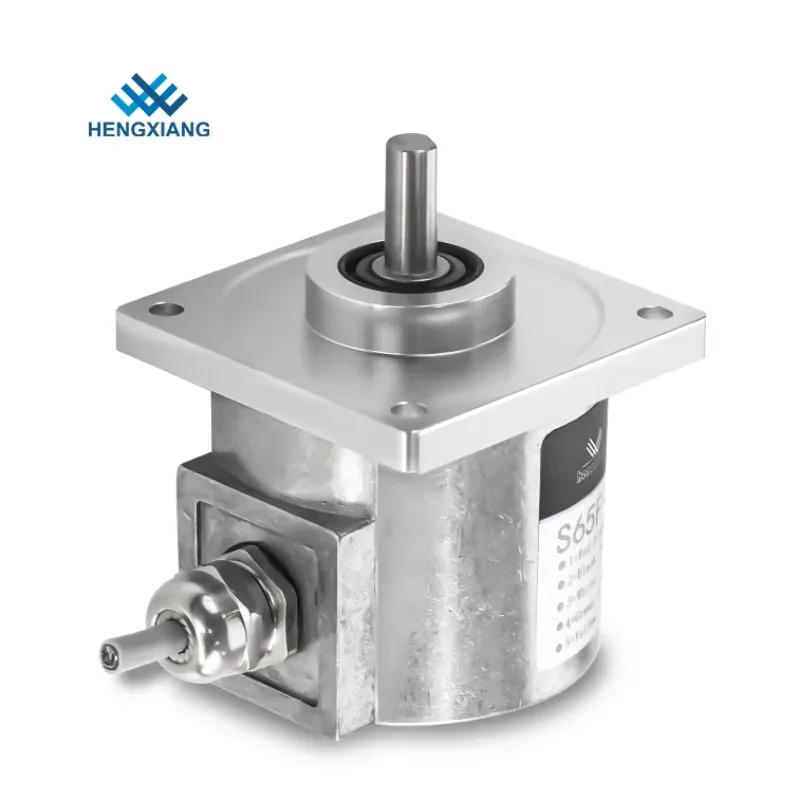 GOOD HENGXIANG ER63D/1000S5/28P10S3MR Replacement Solid Shaft Encoder S65F-C Series 1000ppr 48000P/R IP66 10mm Connector Centeri