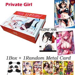 Wholesale Goddess Collection Card PRIVATE GIRL Hobby Game Card Waifu Box Doujin Booster Box Spicy Art Card Toy Gifts