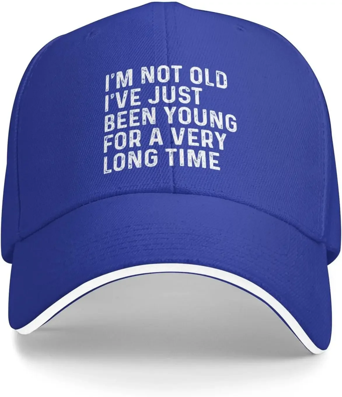 I'm Not Old I've Just Been Young for A Very Long Time Hat Women Baseball Cap Fashionable Caps