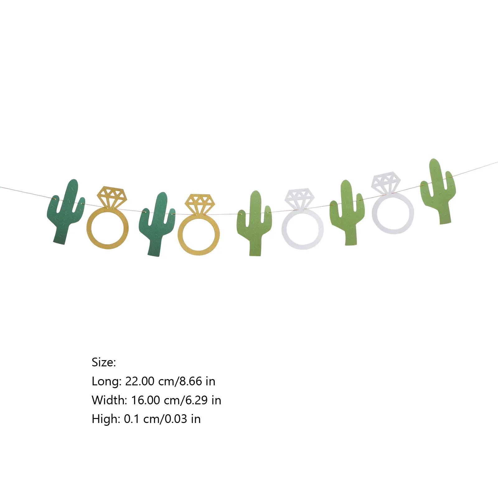 

2Pcs Fiesta Banner Cactus Mexican Themed Party Decoration Tropical Luau Wedding Birthday Garland