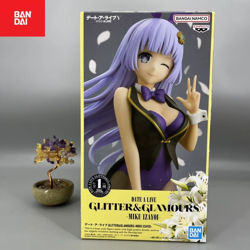 Bandai Banpresto figura de Anime japonés citas batalla brillante encanto seduce Xiaomeijiu muñeca colección decoración chico juguete para regalo