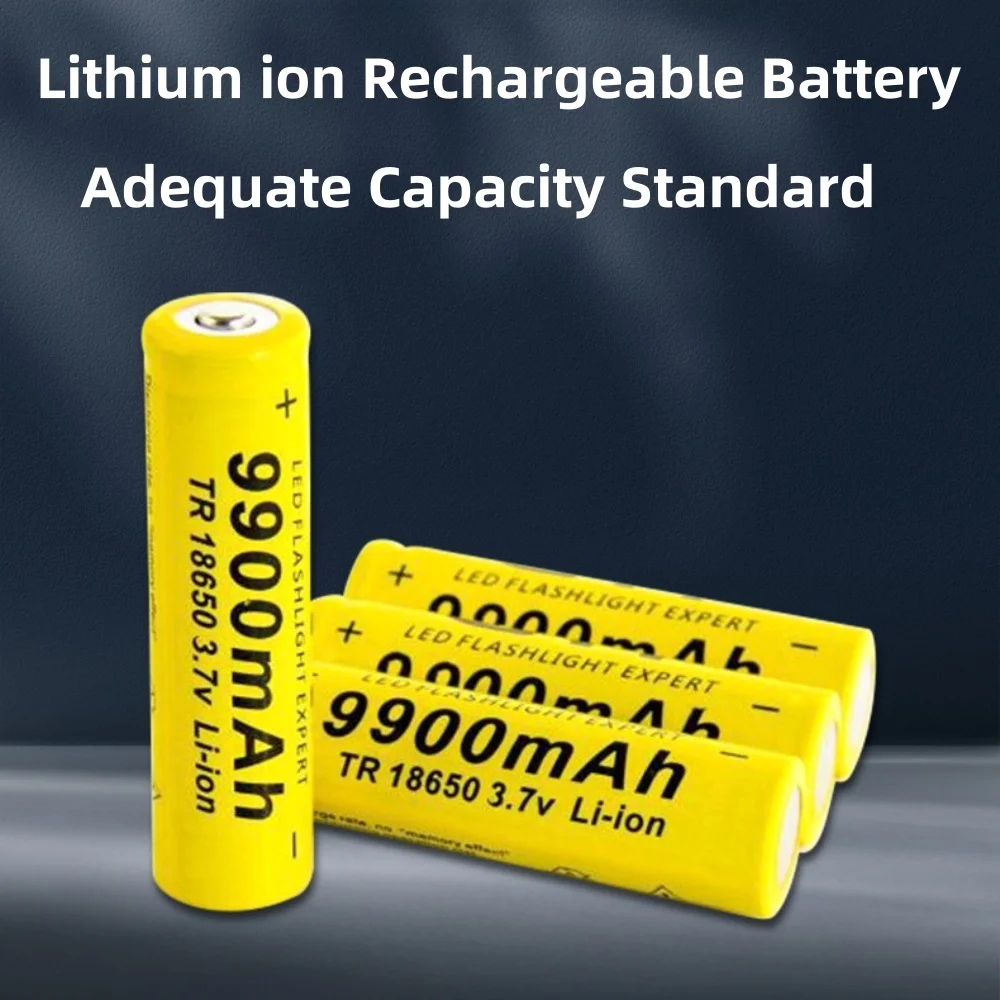 

New 18650 9900mAh Lithium Rechargeable Battery 3.7V For Flashlight Energy storage batteries 18650