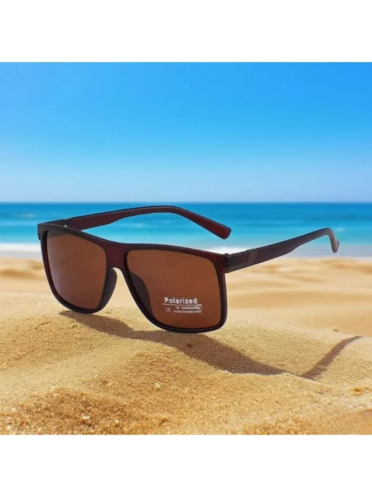 AliExpress TAGION Fashion Brand Vintage Polarized Sunglasses Men Fishing Driving Camping Hiking Eyewear Women Sport cycling Outdoor Glasses 6110