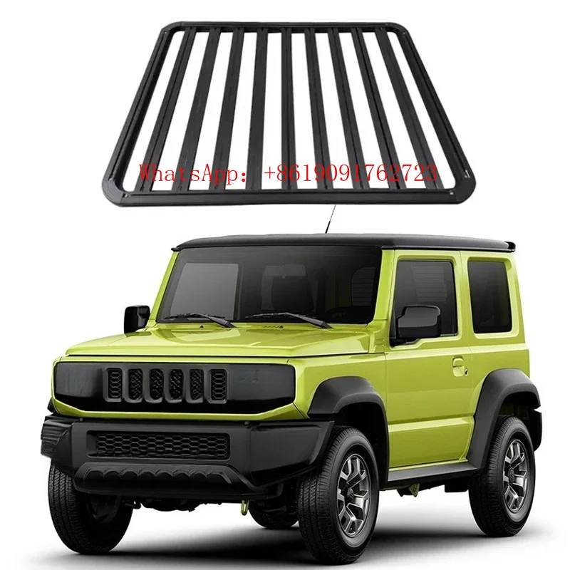 

Aluminum 4x4 Off-Road Roof Rack Cross Bar Cargo Basket Frame