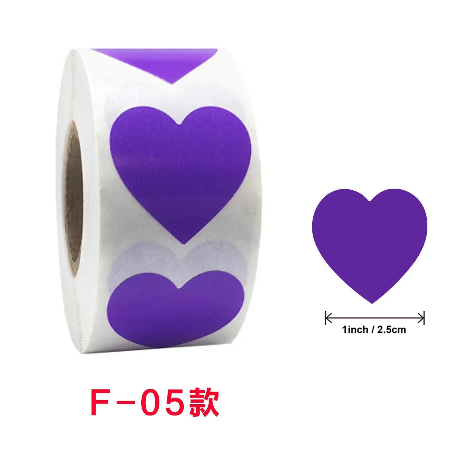 Love Heart Round Shaped packag Sticker Scrapbooking Package Gift Packaging Seal Labels Birthday Party Wedding decoration label