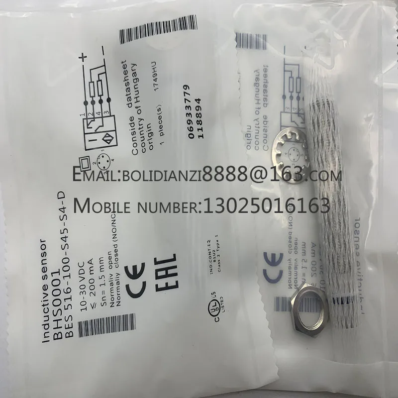 

The brand-new original sensor BHS0001 BES 516-100-S45-S4-D warranty for one year in stock