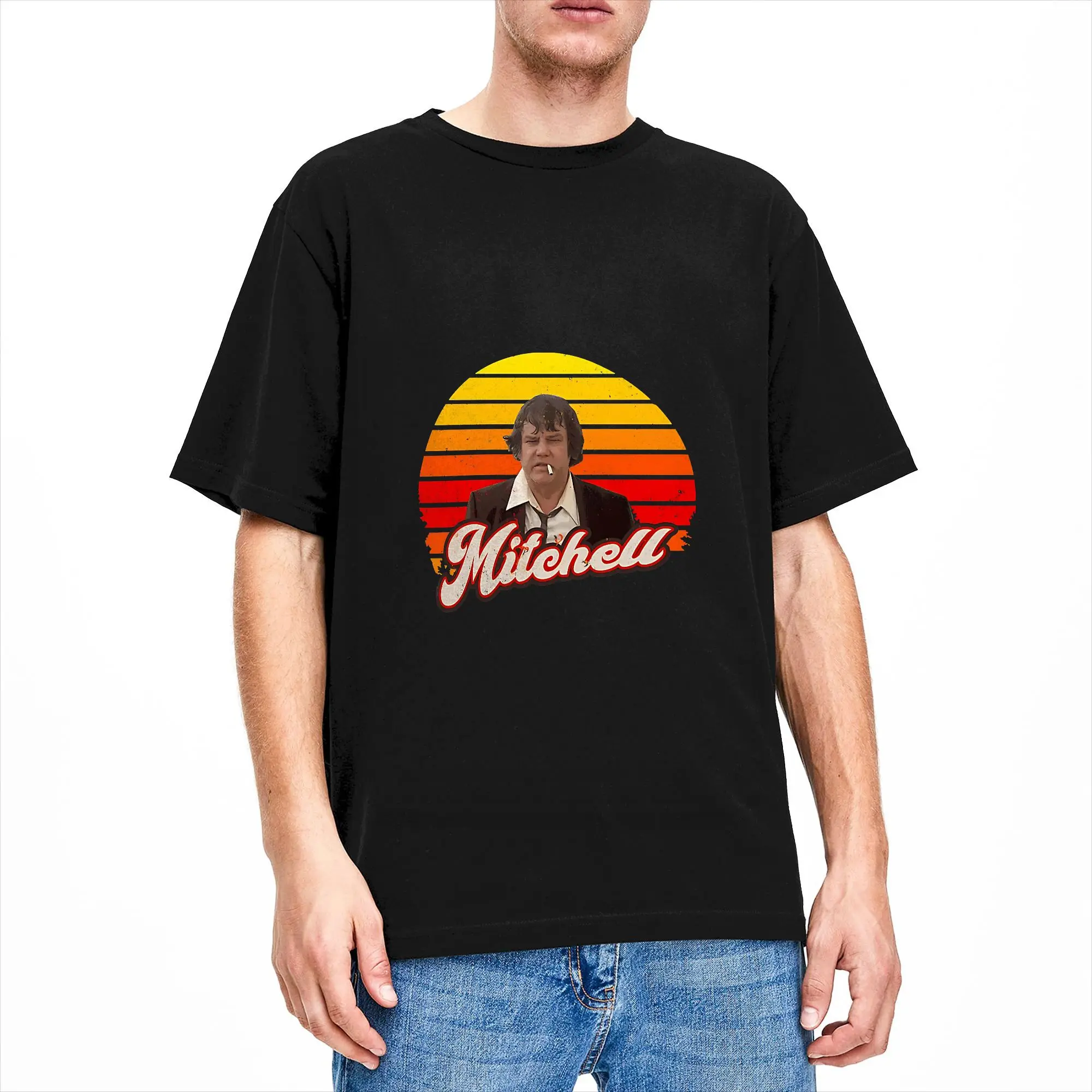 MST3K  Explore T-Shirt for Men  Fun Pure Cotton Tees Round Neck Short Sleeve T Shirt Party Clothing