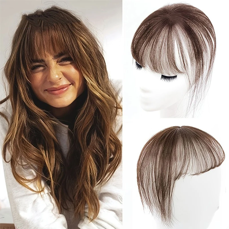 French Style Synthetic Fake Bangs Wig Hair Piece Natural Hairpiece Hair Extensions Female Styling Hair Accessories