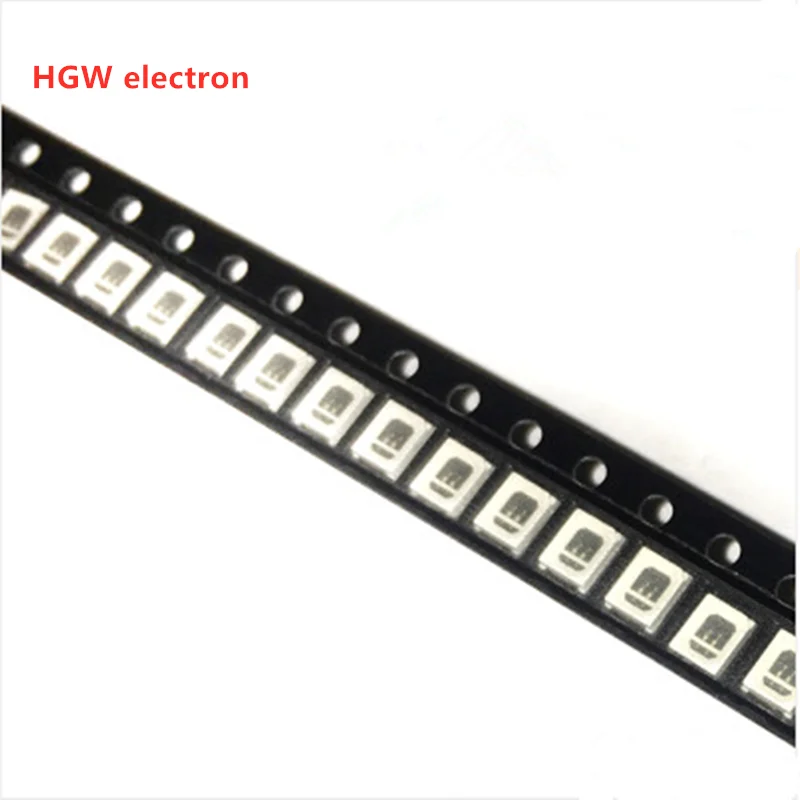 100 diode SMD 2835 UV lamp beads 395 - 400nm UV light emitting diode 0.2W UV lamp beads