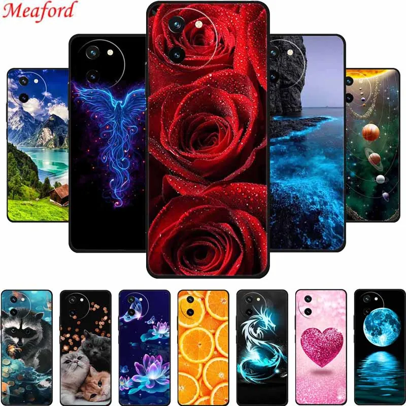 Phone Case For Vivo Y200i Back Cover Case Shockproof Black TPU Bumper Silicone Soft Funda For Vivo Y200i Case For VivoY200i Capa