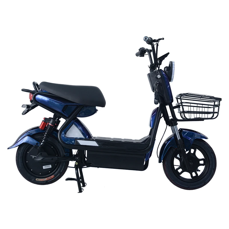 

China Cheap Adult 48V 350W Electric Bicycle Smart City E-Bike With 50km Range Electronic Sepeda With Battery Motor