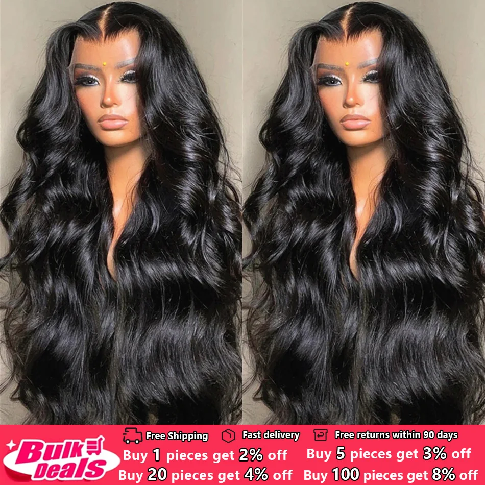 30 40 Inch Body Wave Lace Front Human Hair Wigs For Women 13x4 Hd Brazilian Hair Wigs 360 Full Lace Wig Human Hair Pre Plucked