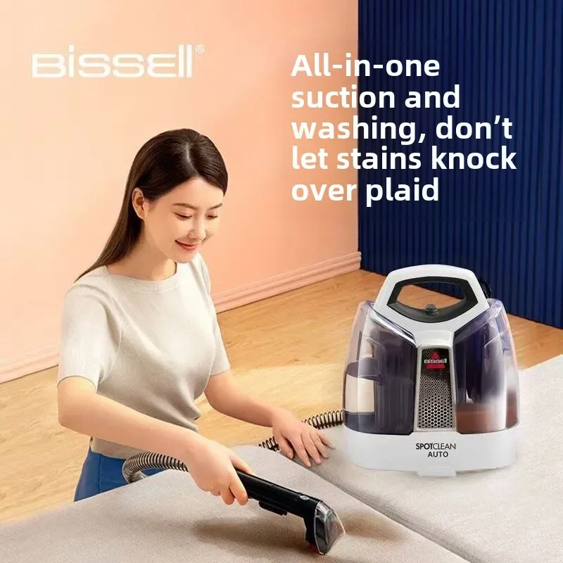 BISSELL 소형 원단 소파 클리너, 다기능, 강력한 카펫 청소 기계, 60 ° 온수 청소, 4720Z