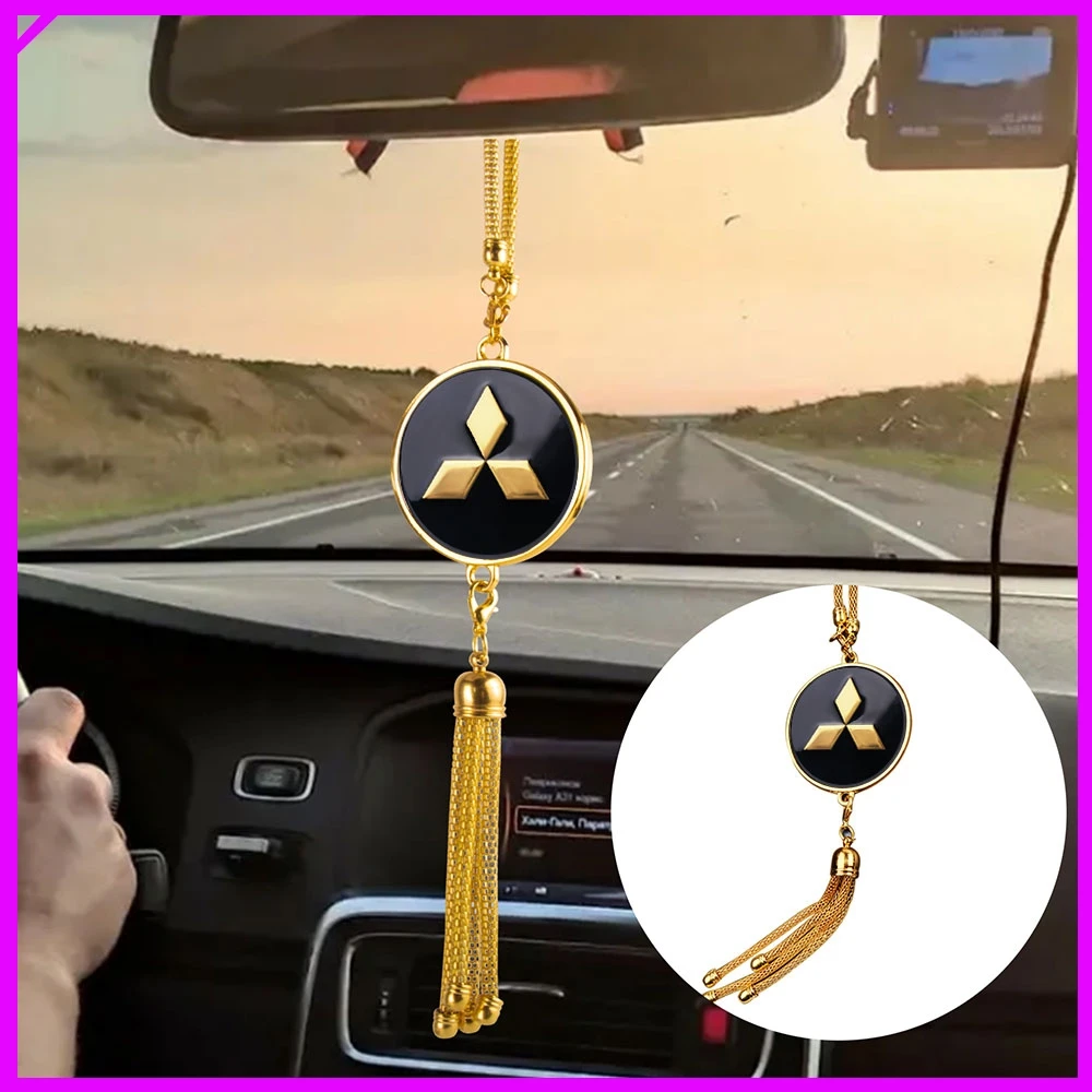 

Car Interior Decoration Car Rearview Mirror Pendant Auto Hanging Ornaments For Mitsubishi Ralliart ASX L200