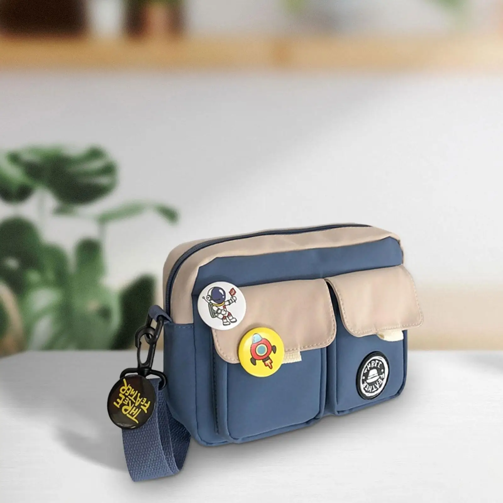 

Crossbody Bag Fashion Casual Adjustable Strap for Walking Camping Sports Cycling