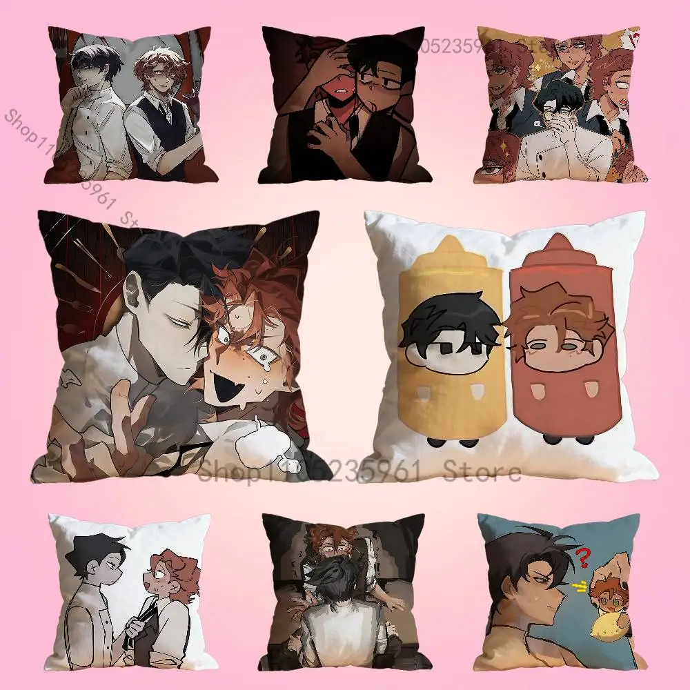 

Rodincent D-Dead P-Plate Pillowcase for Sofa Room Office Decor Printing Protector Cushion Cover Valentine gift Custom