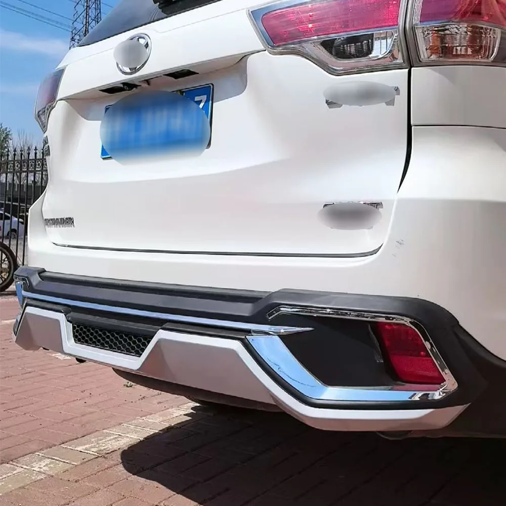 New For HIGHLANDER Front Rear Bumper Bull Bar Protector External Car For TOYOTA HIGHLANDER SPORT AWD 2009 - 2021Year