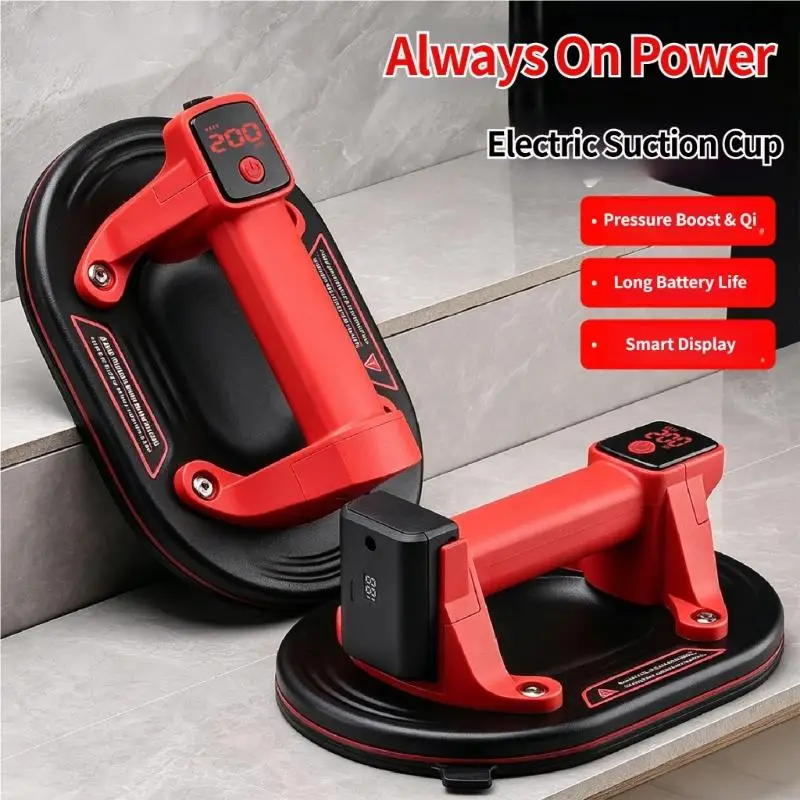 Large Diameter Intelligent Pressure Electric Suction Cup With Strong Adhesion For Heavy Glass And Smooth Surfaces 87HA