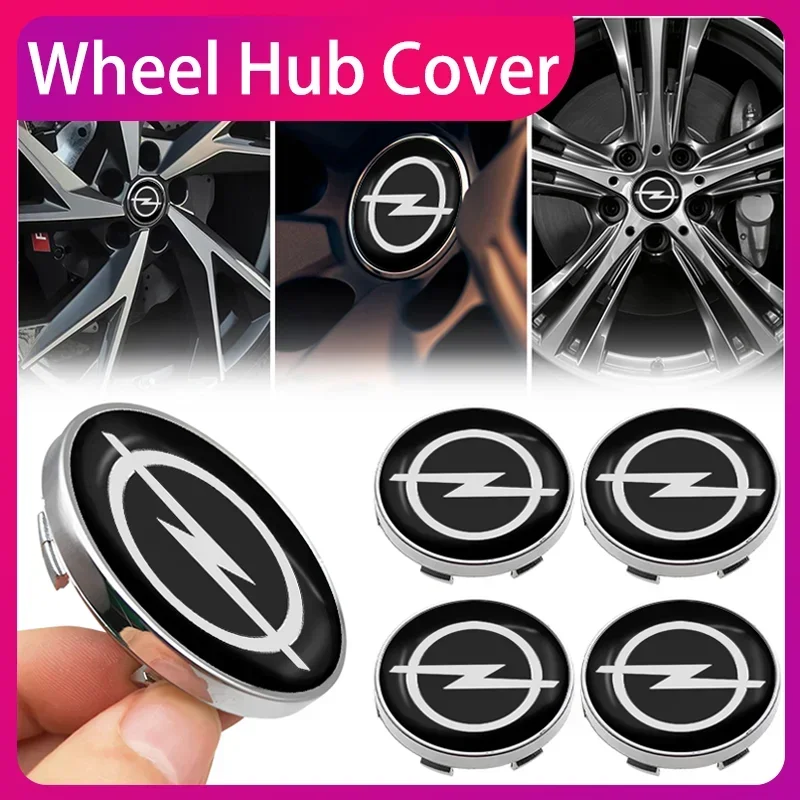 

Car Wheel Center Hub Cap Rim Cover Emblem Stickers Exterior Decoration For Opel insignia Antara vectra Vivaro corsa Accessories