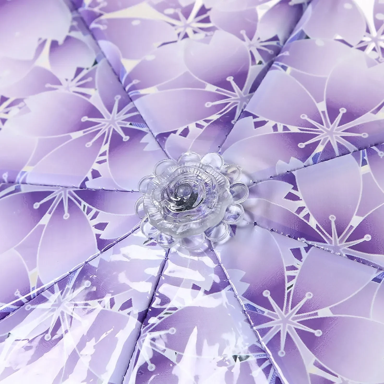 Kreative Hand Bewegung Transparent Männlich Weiblich Regenschirm Kirschblüte Stil Personalisierte Paar Student Klar Strand Regenschirm – Detail 21