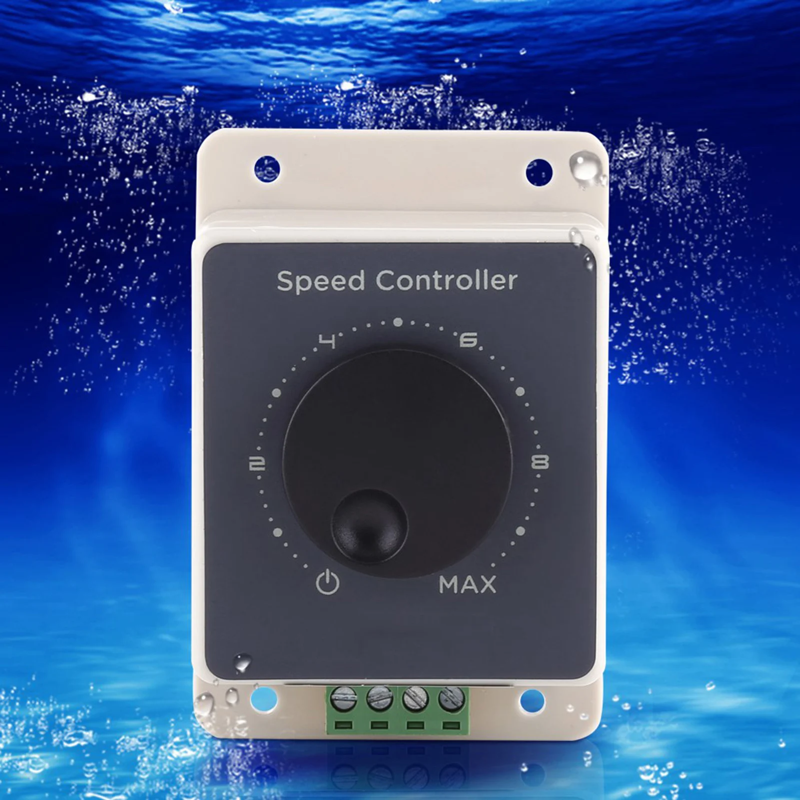 DC10-60V 20A Pulse Width Modulator PWM Motor Speed Controller Waterproof Shell Speed Regulator Speed Controller PWM Controller